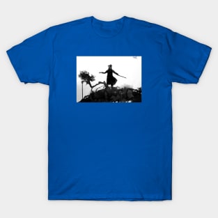 Figure on gnarly hill T-Shirt